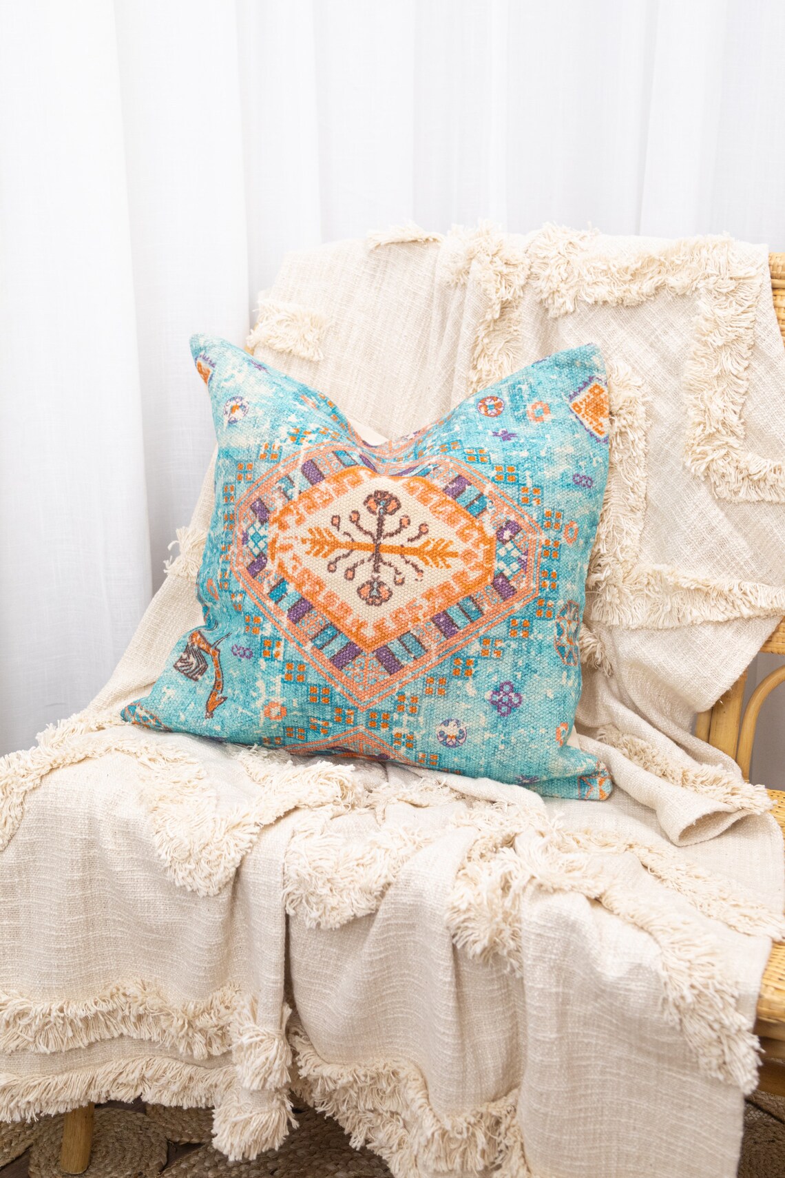 Boho cushion best sale