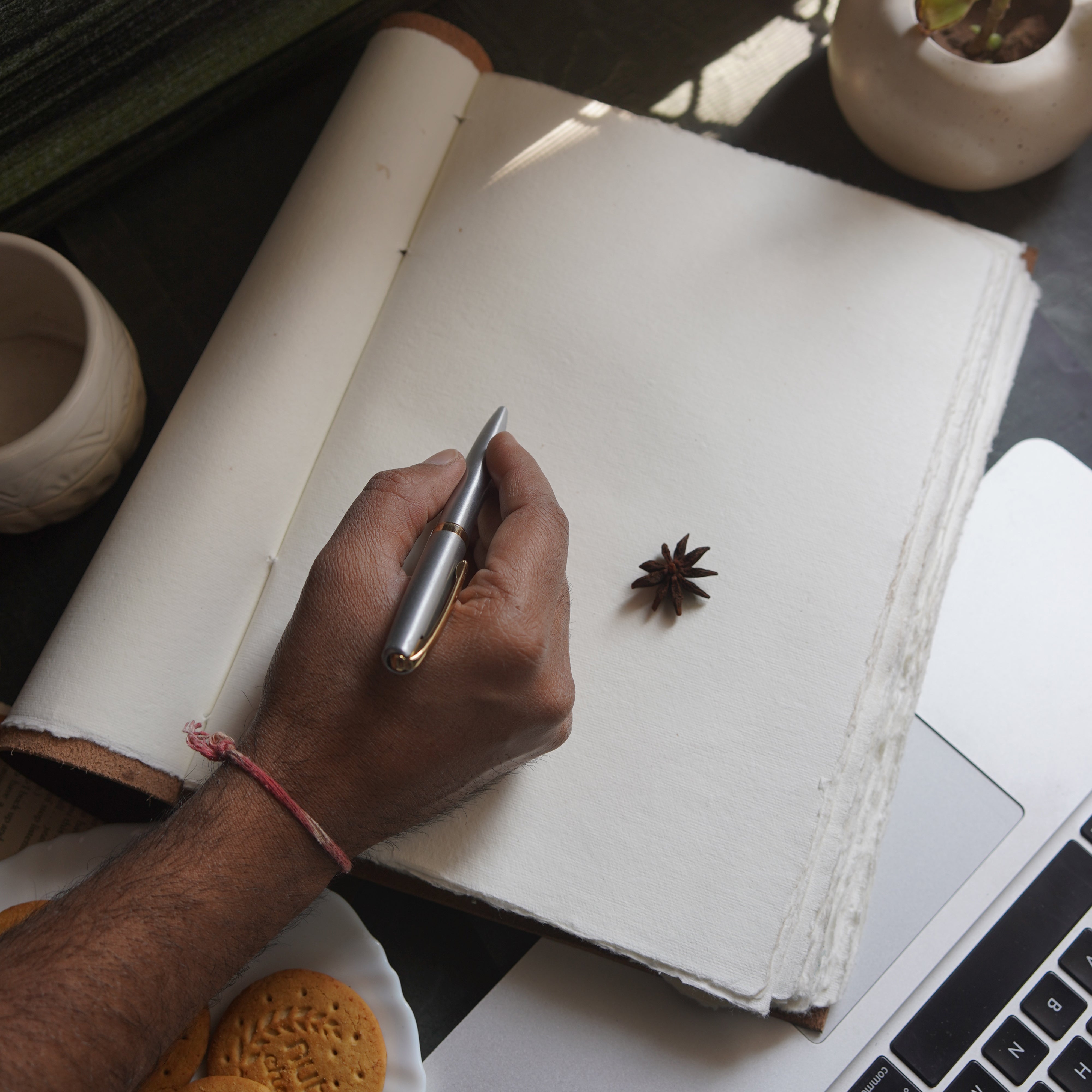 Artisan's Ledger A4 Vintage Leather Jounal Notebook