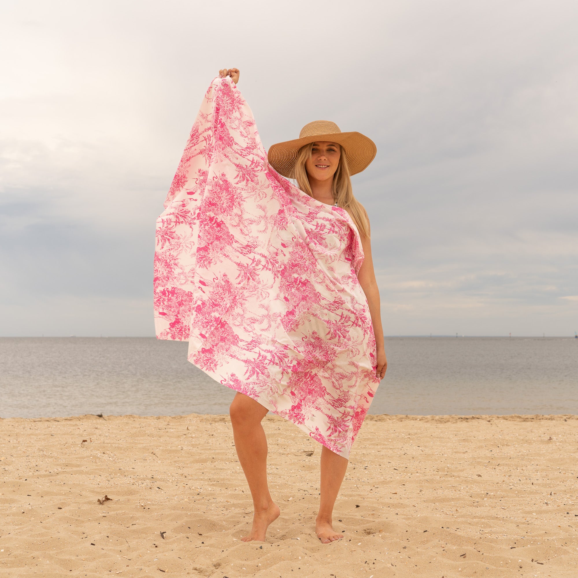 Paradise Pink - 100% Cotton Sarong