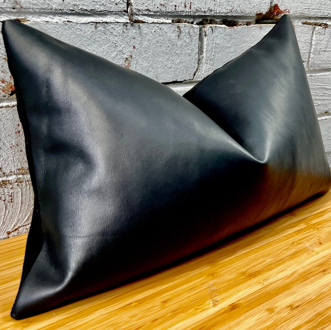 100 Tan Leather Cushion Cover Black Meadows