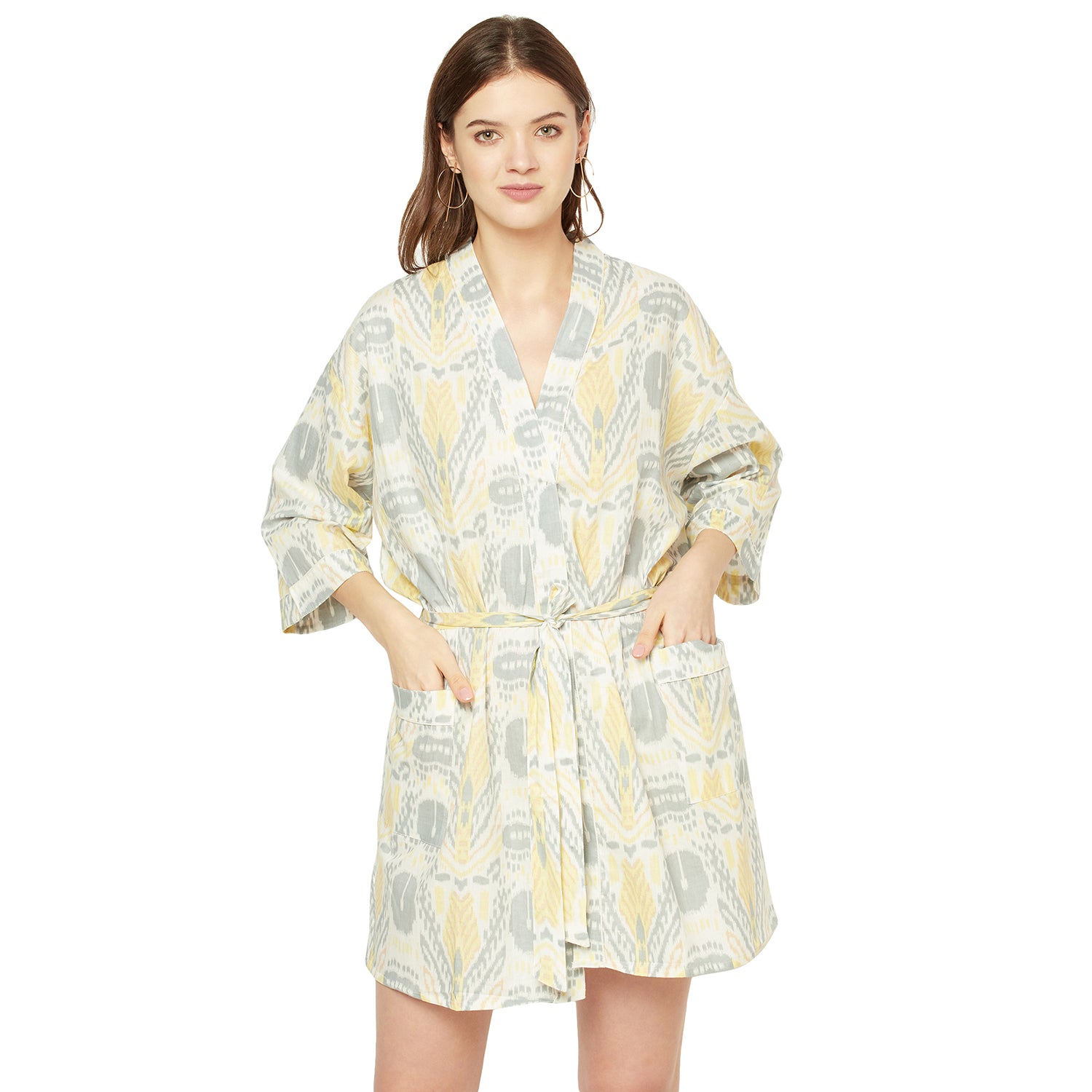 'Soft & Sublime' 100% Cotton Kimono Robe