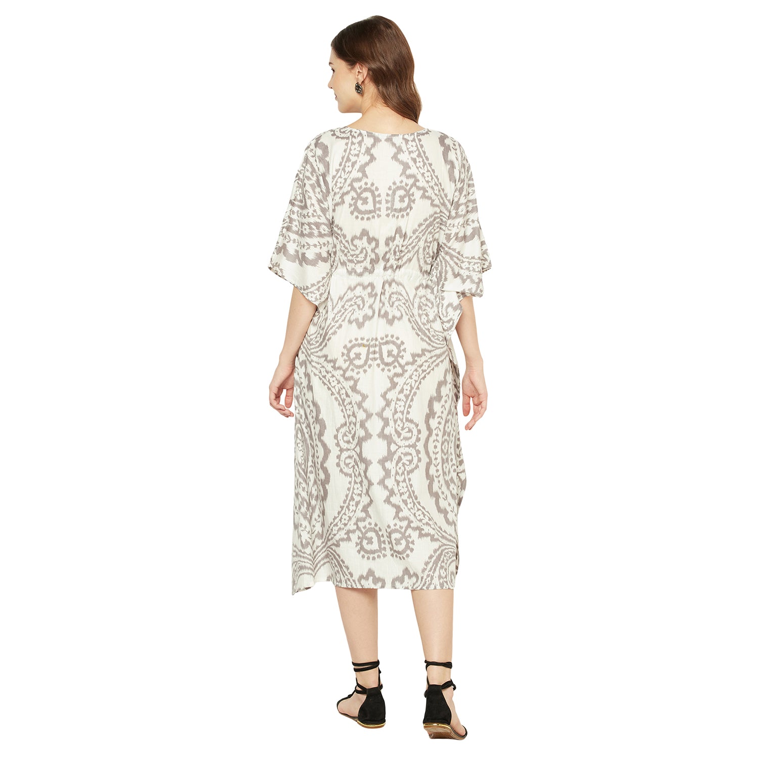 'Serene Getaway' 100% Cotton Kaftan