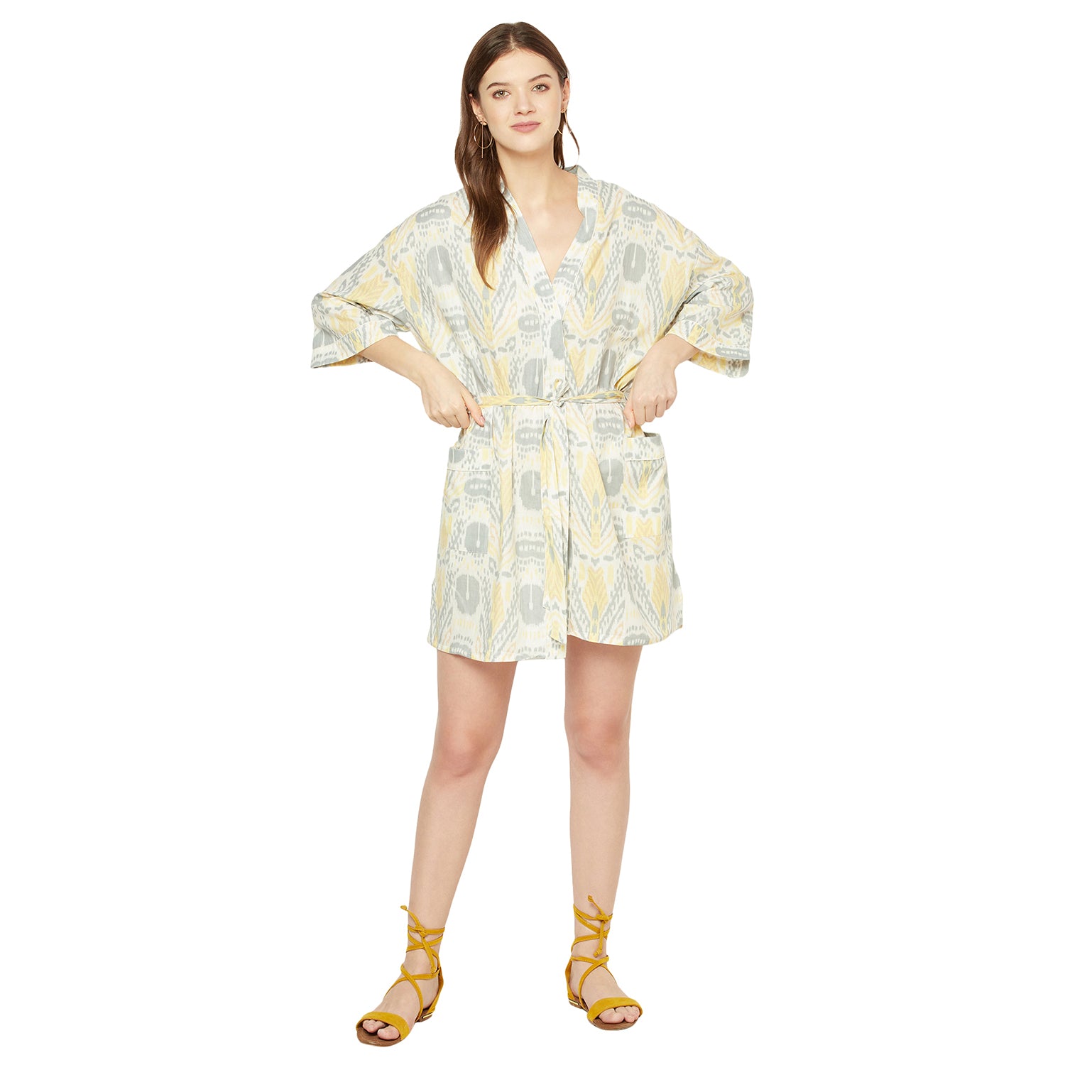 'Soft & Sublime' 100% Cotton Kimono Robe