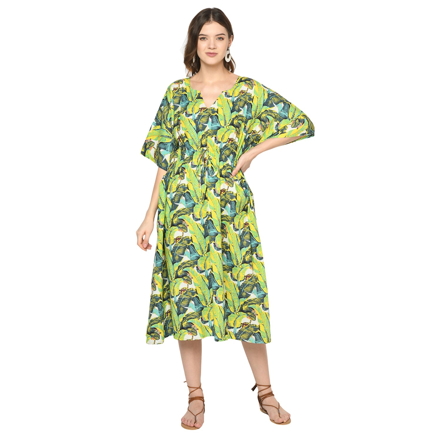 'Lush Life' 100% Cotton Kaftan