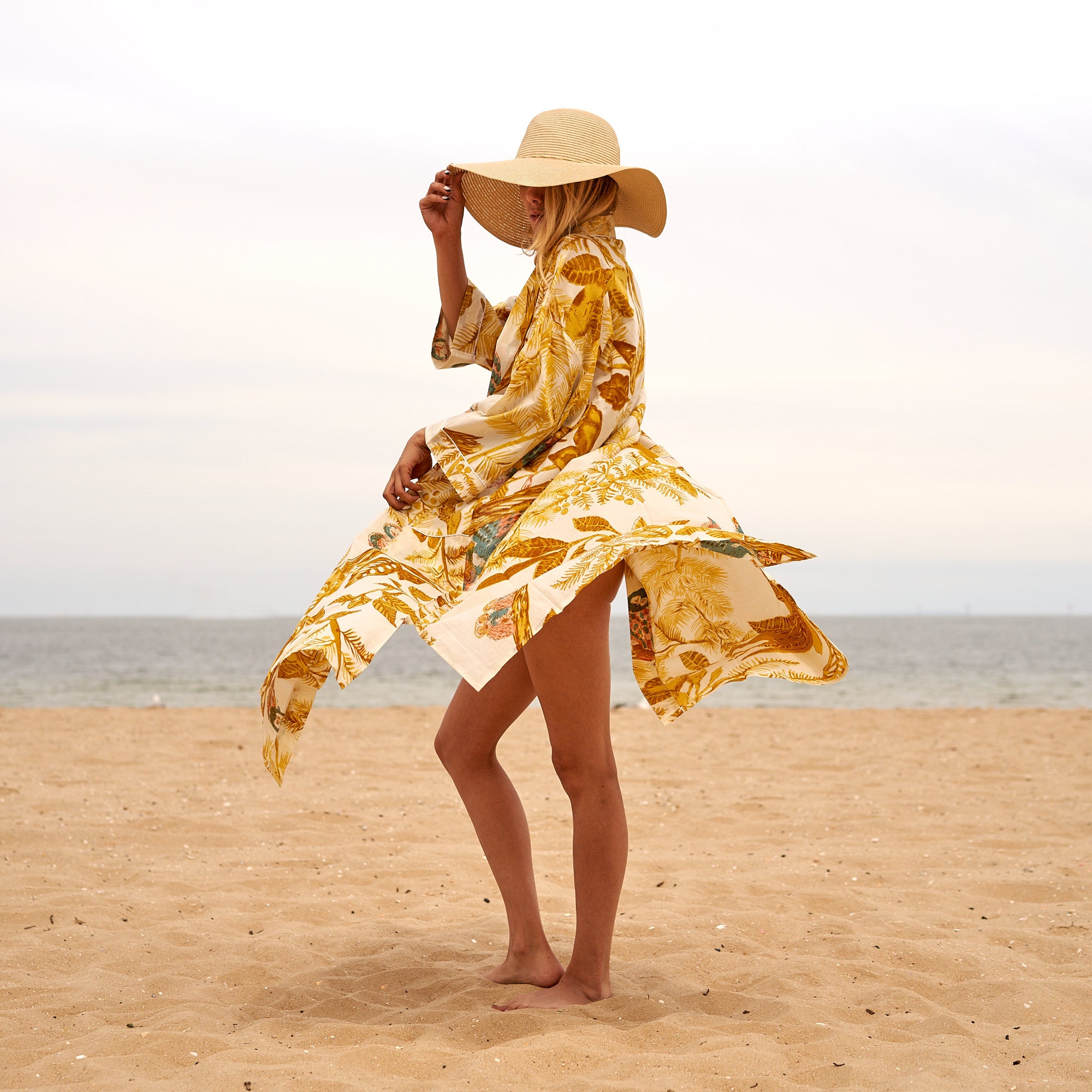 'Sublime Summer ' 100% Cotton Kimono