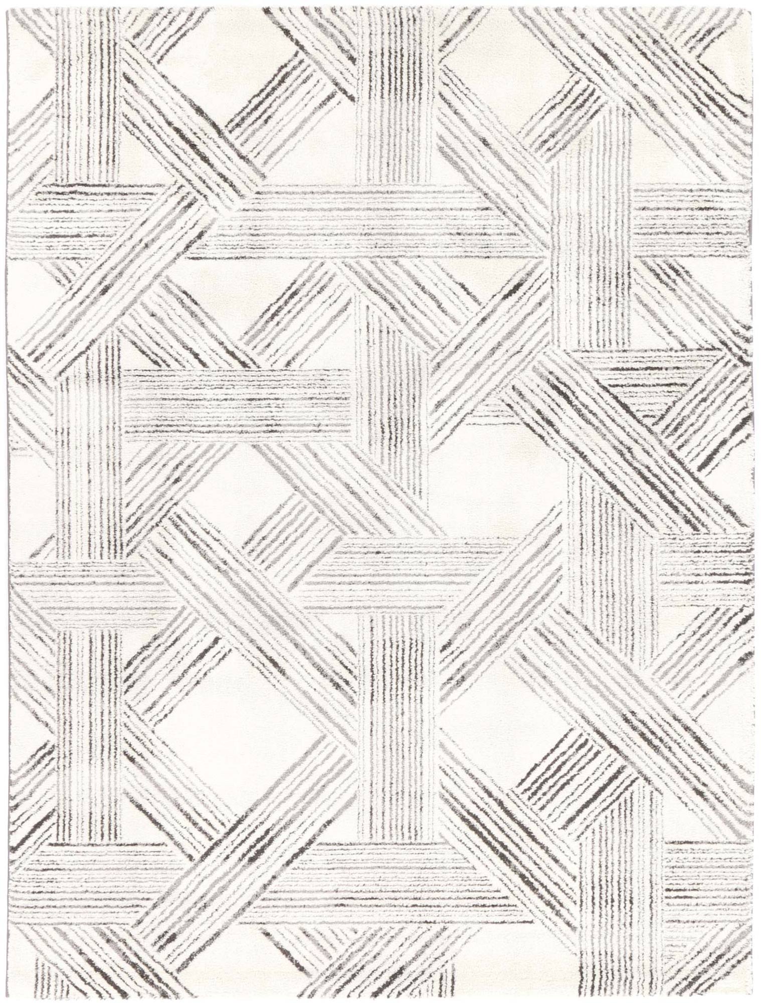 Fable Skadi Geometric In Light Grey Rug