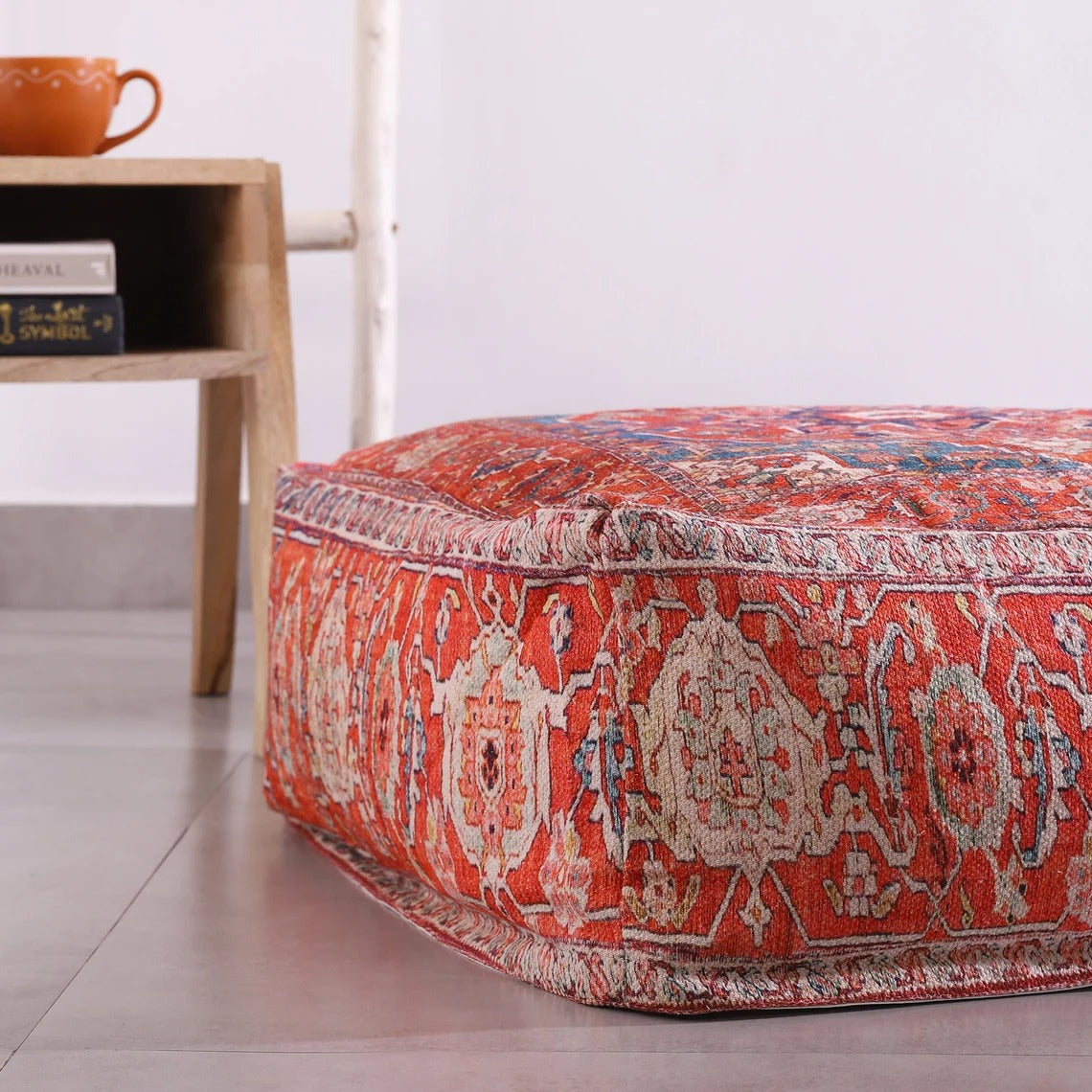 Stunning Moroccan Cushion Cover, Pouf, Beanbag, Yoga Meditation Cushio