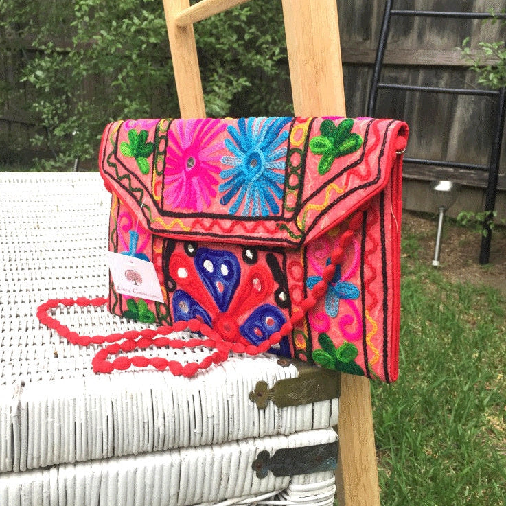 'Gypsy Queen' Boho Clutch Bag