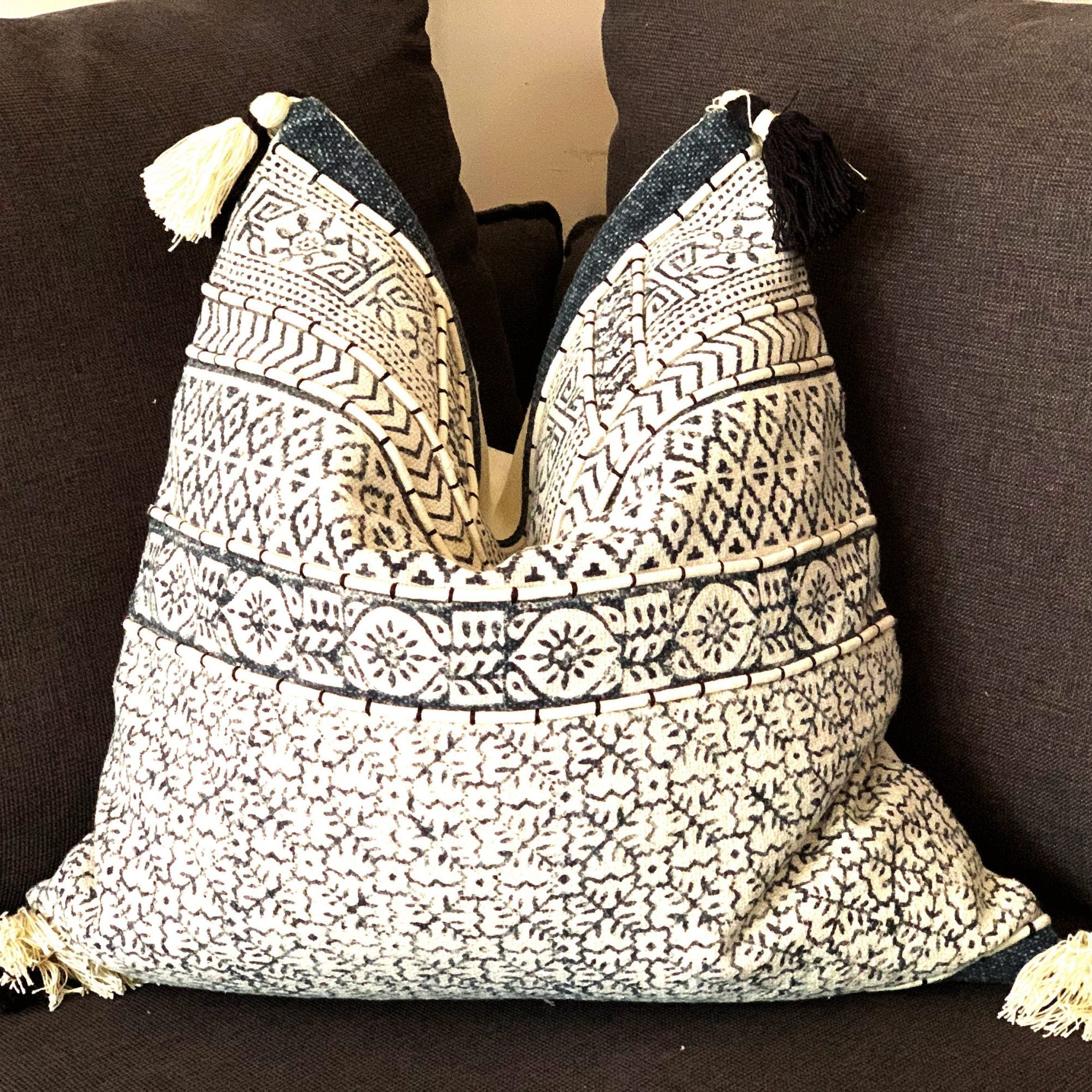 'Texture Treasures' 100% Cotton Berber Style Cushion Cover