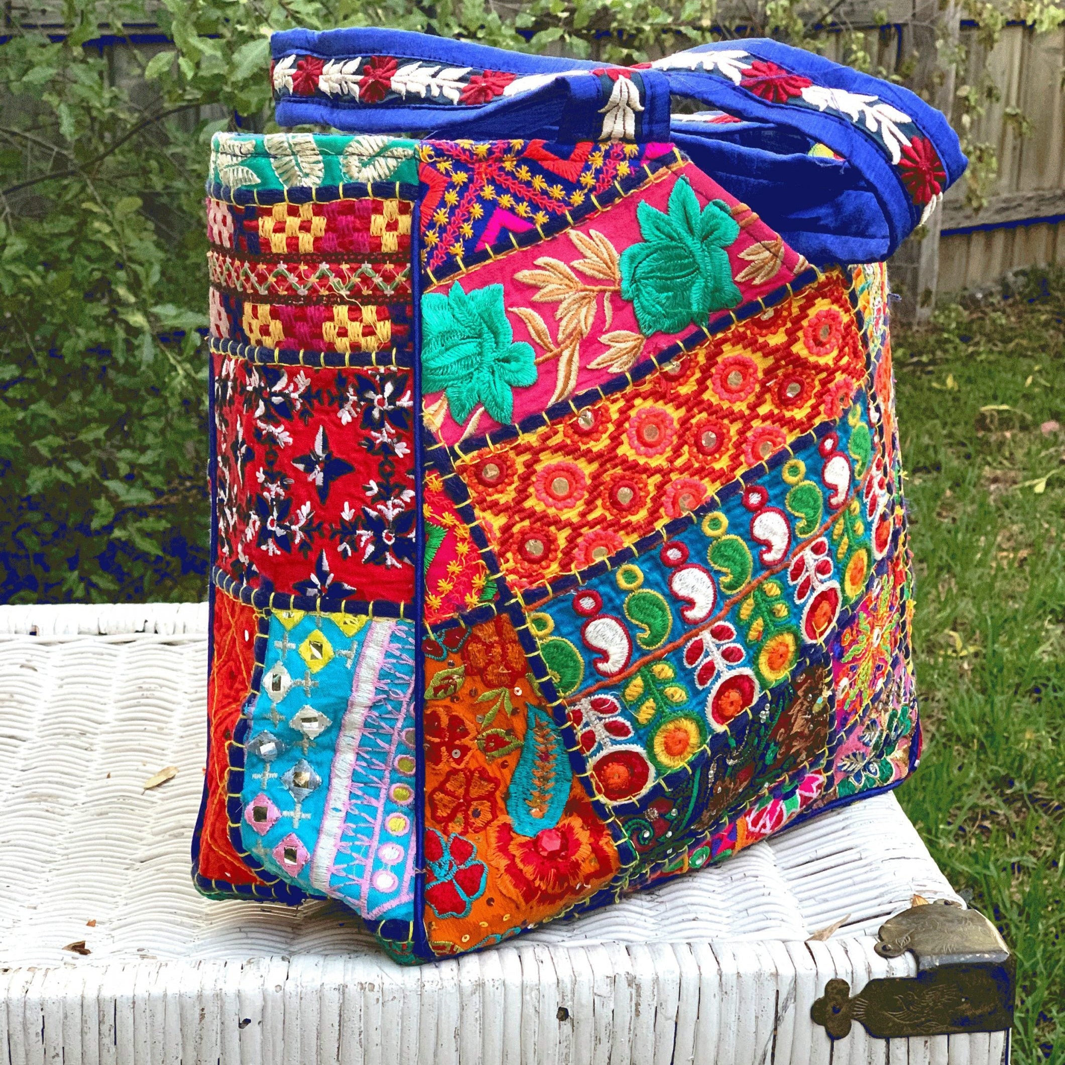 'Bohemian Vibrance' Boho Tote Bag