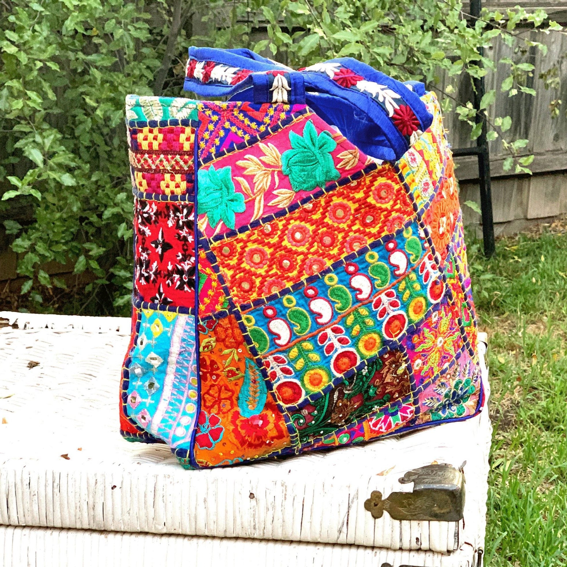 'Bohemian Vibrance' Boho Tote Bag